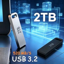 USB 3.0 Hohe Geschwindigkeit Speicherstick USB Stick 2TB USB-Flash-Laufwerk PC