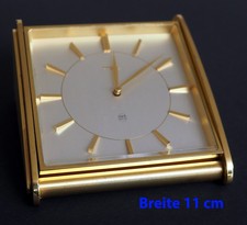 Imhof Pultuhr / Tischuhr mit sehr hochwertigem elektrischen Uhrwerk.