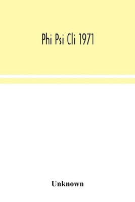 Phi Psi Cli 1971 (Paperback) (UK IMPORT)