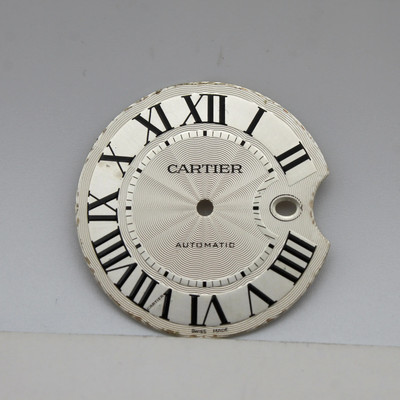 Cartier Ballon Bleu Automatic MX004516 32.5MM Silver Watch Dial