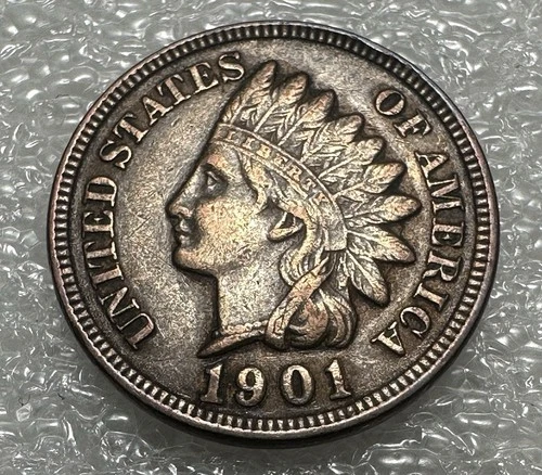 1901 Indian Head Cent Choice Circulated