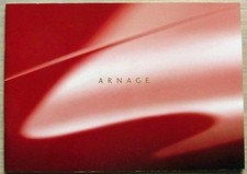 BENTLEY ARNAGE LF Car Sales Brochure 1999