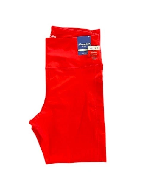 Pantalones Legging Aero tiro alto Capri, Aeropostale Sport Mujer Legging XL NUEVO CON ETIQUETAS Foto 2 de 4