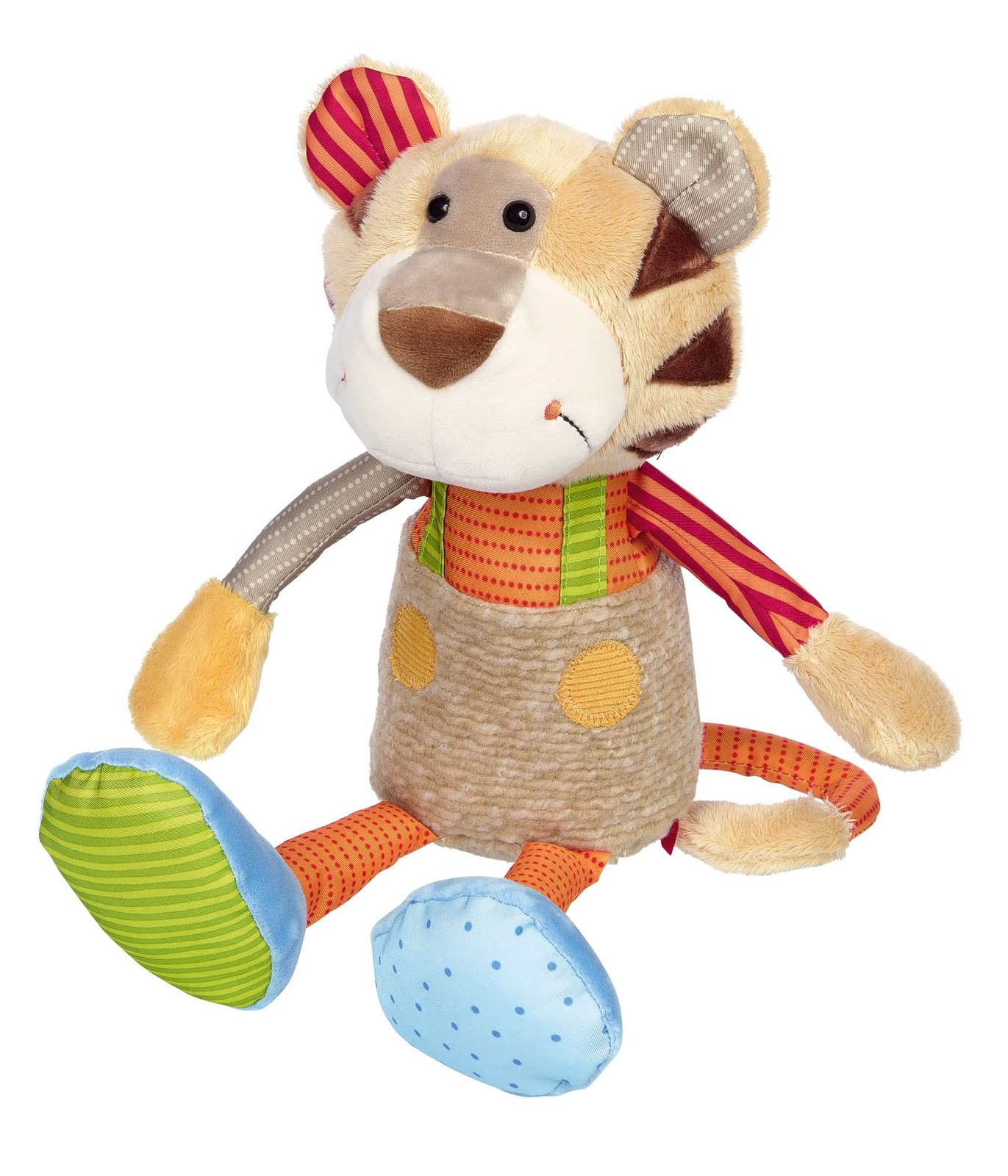 SIGIKID 42852 Stofftier Tiger Patchwork Sweety Kuscheltier zum Spielen - Schmuse 10490₽