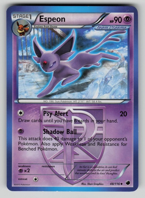 Espeon #48 (Plasma Freeze (2013))