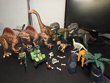 Playmobil Dinosaurier Konvolut aus 2007 T-Rex, Brachiosaurus, Spinosaurus