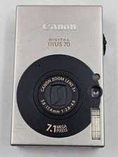 Canon IXUS 70 7.1 MP Digital Camera Silver - Working
