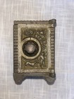 Antique Cast Iron Still Bank Lot Kenton AC Williams US Mail Box House Toleware — photo 2