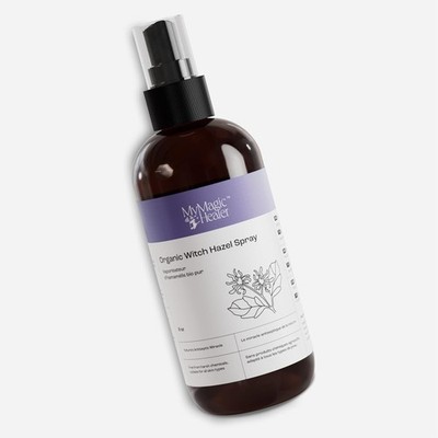 MyMagicHealer Witch Hazel Spray Cystic Acne Boils Hidradenitis Relief 8 oz