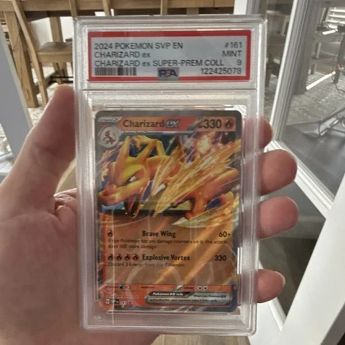 PSA 9 Charizard ex 161 Sv: Scarlet & Violet Promo Holo 2024