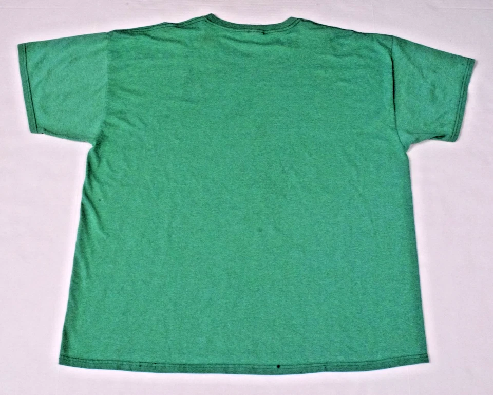 Camiseta Vintage Telar Fruta Talla XXL Y2K Suerte del Trébol Irlandés Verde Foto 2 de 4