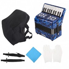 Piano Accordion Beginner-Friendly Accordion with Bag Portable Instrumento