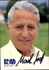 Ak Schauspieler Maxl Graf, Portrait, Autogramm - 11509341