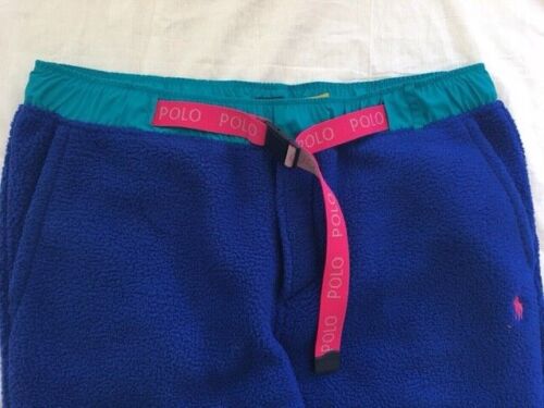 Pantalones para Correr Polo Ralph Lauren Royal Azul Pull On Híbridos de Senderismo Talla L Nuevos con Etiquetas - Imagen 3 de 8