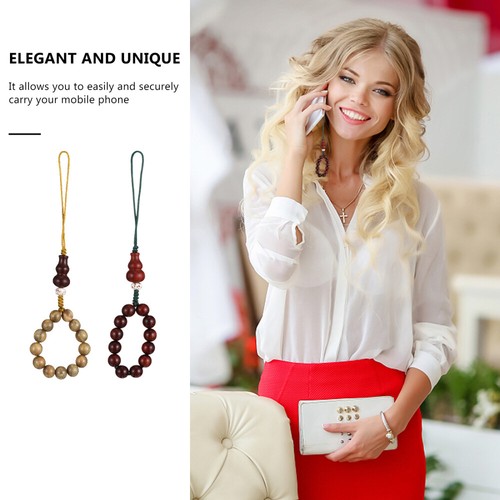 1 Set 2 Pcs Chinese Style Cellphone Wrist Hand Straps Grip Lanyards Pendants - Zdjęcie 12 z 12