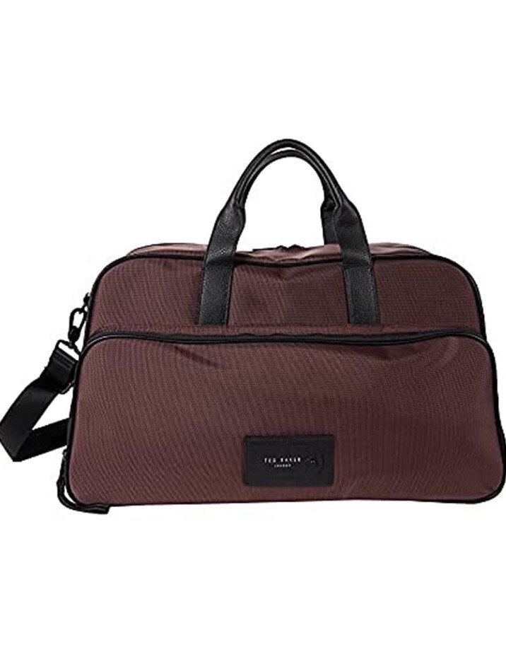 ted baker leather weekend bag