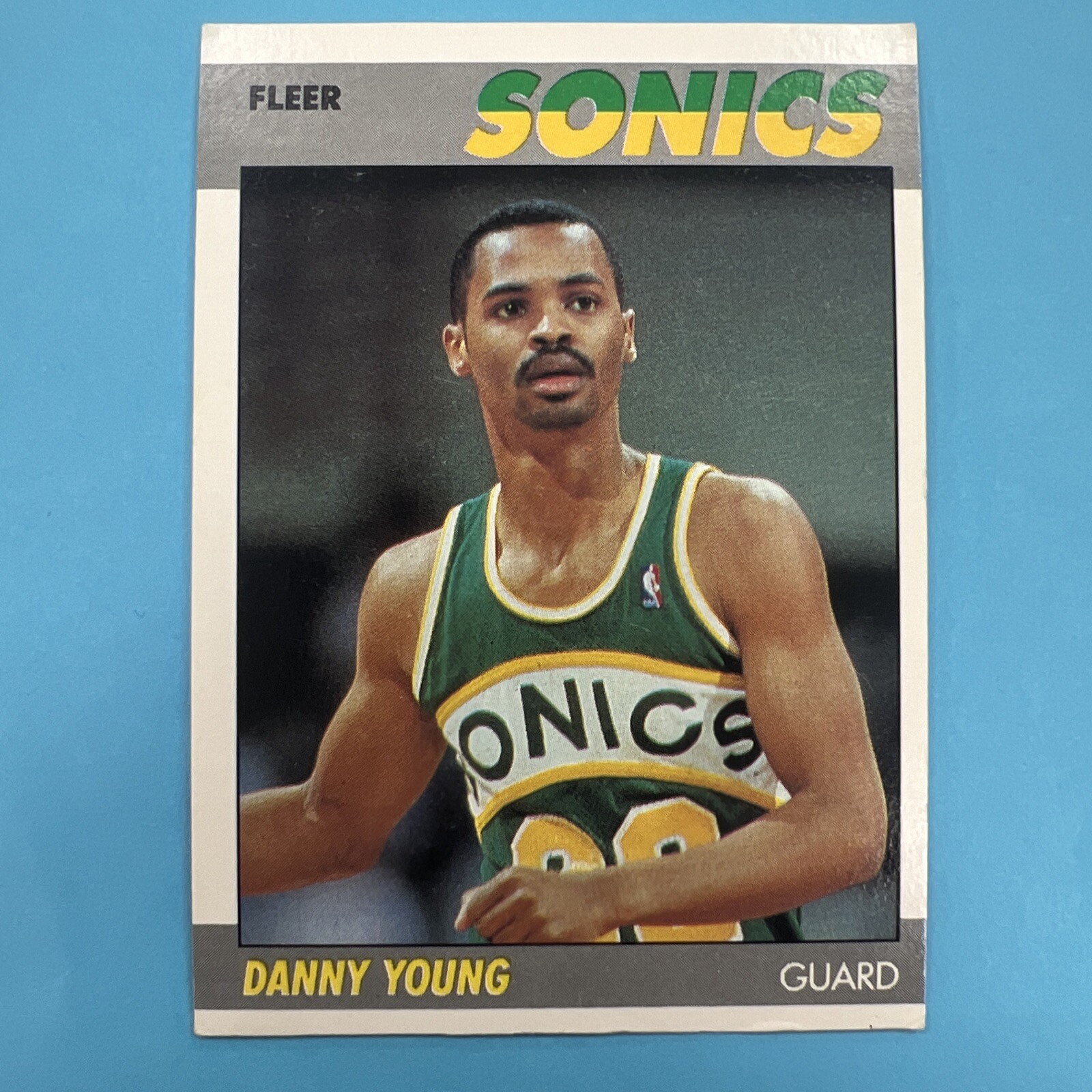 1987-88 Fleer Basketball #131 - DANNY YOUNG - Seattle Super Sonics