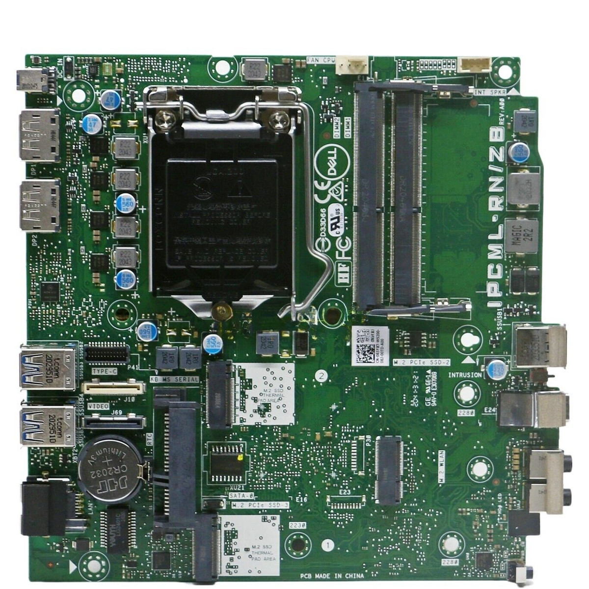 For DELL OptiPlex 7080XE MFF 5080 Micro motherboard JV986