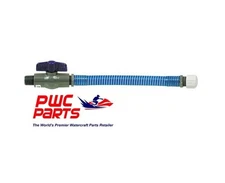 WPS Flow Control Valve w/ Spiral Tech Hose & Screw Cap 28-1277 Street PWC Snow +