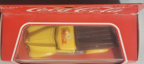 RARE COCA COLA "DODGE PLATEAU" DIE-CAST VINTAGE FLAT-BED TRUCK NIB 1/43 SCALE - Bild 3 von 5
