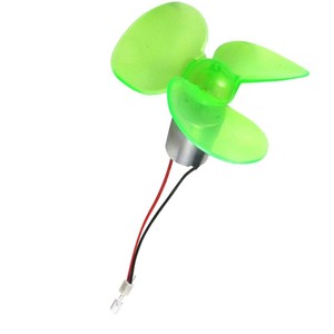 Micro Wind Turbine Miniature Wind Generator Dc Motor Fan Led