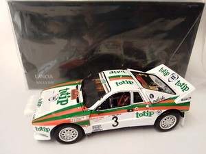 Modellino Auto Kyosho 1/18 Lancia Rally 037 Martini Racing #3 Rally Dell'Isol...