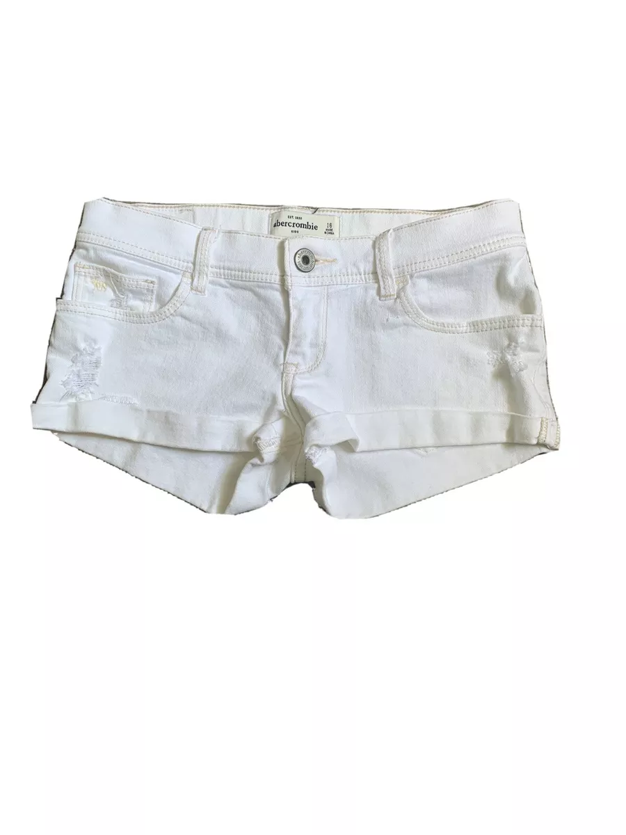 Cotton cuffed shorts - Teenage girl