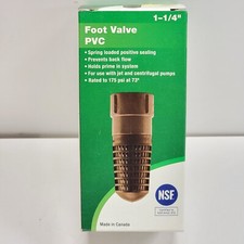NEW - ProPlumber Water Pump Foot Valve Part P...