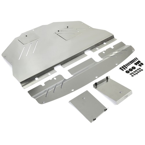 For 11-14 Subaru WRX Impreza Engine Splash Shield Under Tray Skid Plate Aluminum - Picture 14 of 16