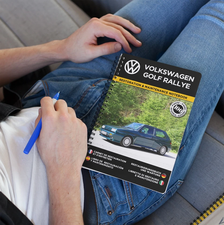 VOLKSWAGEN GOLF RALLYE : Libretto Di Restauro E Manutenzione  CONSEGNA GRATUITA - Immagine 2 di 4