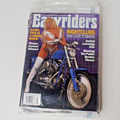 Vintage 1992 Easyriders Biker Motorcycle Lot 10x Magazines 5 Are Sealed - Picture 7 of 12