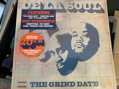 De La Soul The Grind Date Double Splatter farbiges Vinyl LP 20th Anniversary
