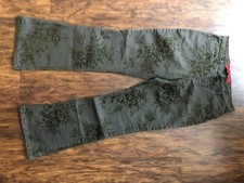 Vintage flared flower pants