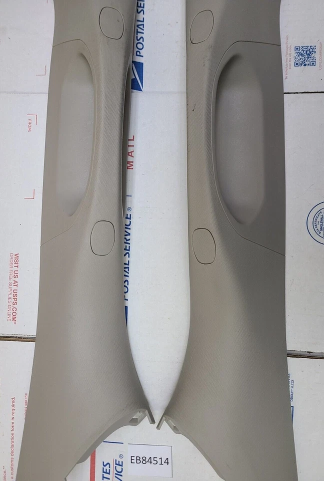 OEM 2009-2018 RAM 1500 A PILAR A-PILAR JUEGO DE MOLDURAS PAR CONDUCTOR PASAJERO DODGE Foto 3 de 4