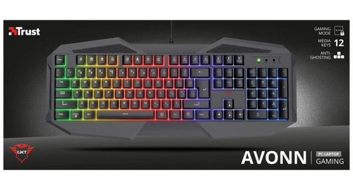 Gxt 830-RW Avonn USB Gaming Tastatur, Schwarz - 22514 - Bild 4 von 4