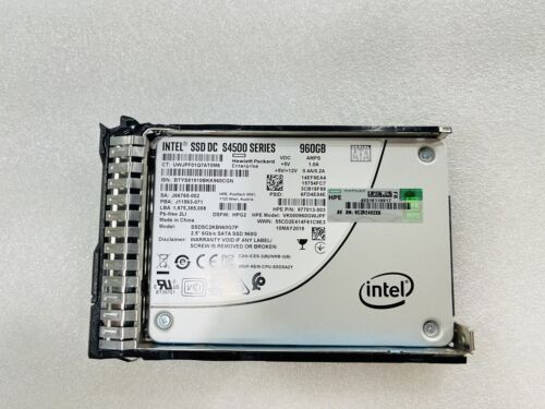 P04476-B21 P05313-001 HPE Intel 960GB SATA 6G 2,5" G9 Gen10 Server SSD Ersatz - Bild 3 von 4