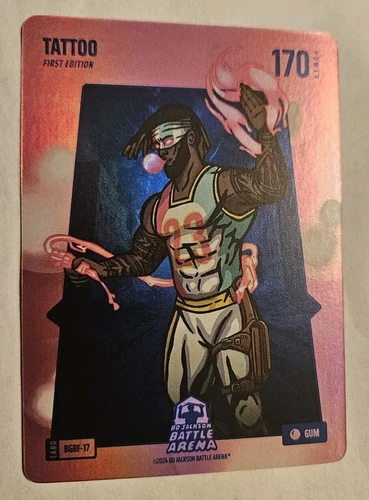 Bo Jackson Battle Arena Fernando Tatis Bubblegum Battlefoil Tattoo SSP Gum