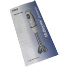 Genuine Braun Multiquick 4191 MR5500 INSTRUCTION MANUAL USER GUIDE OEM