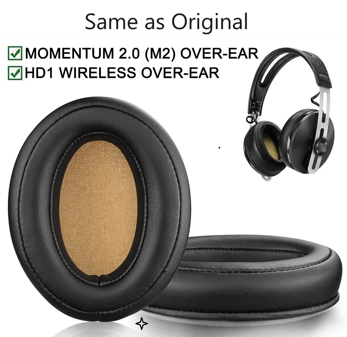 Geekria Sennheiser Momentum On Ear Replacement Ear Pads Geekria