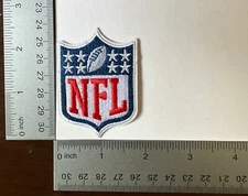 NFL SHIELD LOGO - Embroidered Iron on PATCH NFL FOOTBALL 