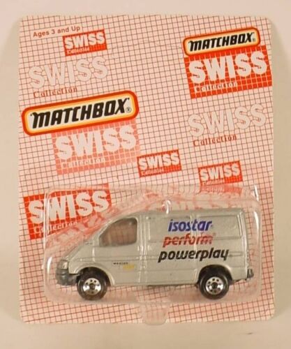 Matchbox Swiss Collection Silver ISOTAR Ford Transit MB60-G27 - Picture 1 of 2