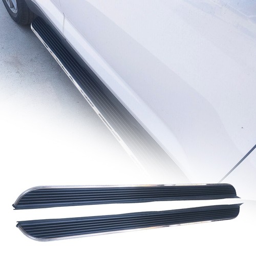 Running Board fits for Lexus GX550 2024 2025 Side Step 2PCS NerfBars Silver Edge - Picture 3 of 3