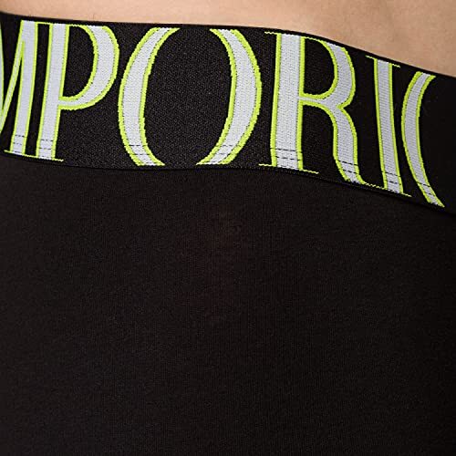 Emporio Armani mens Megalogo Boxer Underwear, Black, Small - Picture 3 of 4