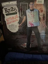 Nitrous Nightmare Scary Dentist Patient Halloween Costume Adult One Size - NEW