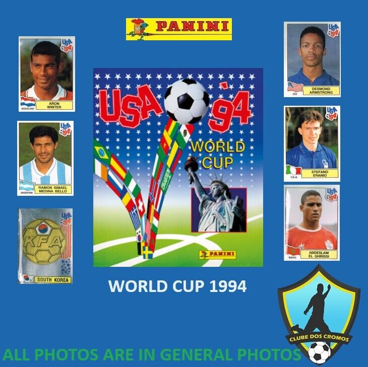 1994 Panini World Cup Stickers USA 11-426 You Pick Choose