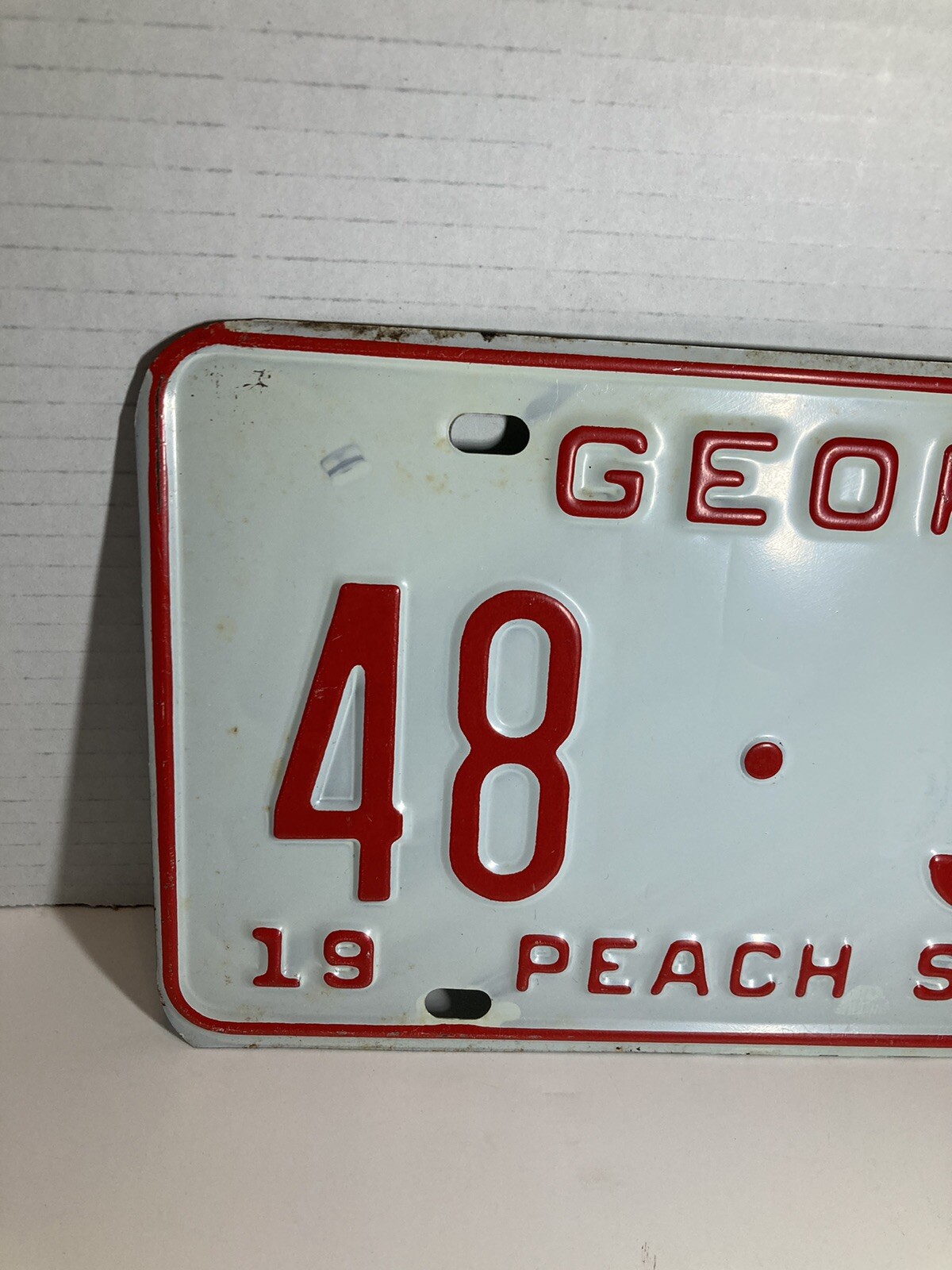vintage1967 georgia license plate | eBay
