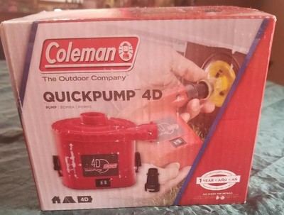coleman quickpump 4d battery pump