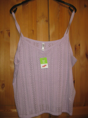 pageone ladies knit top size 3XL++ lilac new super stretchy
