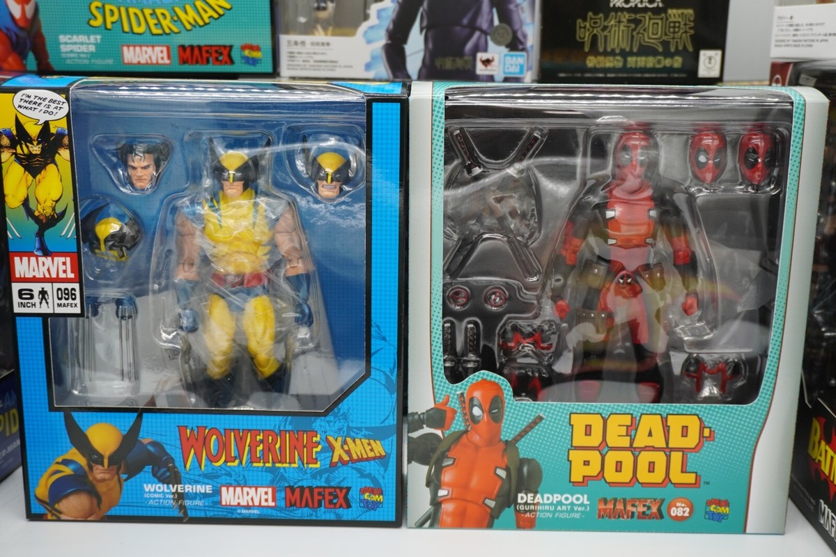 MAFEX No.096 WOLVERINE (Comic Ver.) & No.082 DEADPOOL (Gurihiru