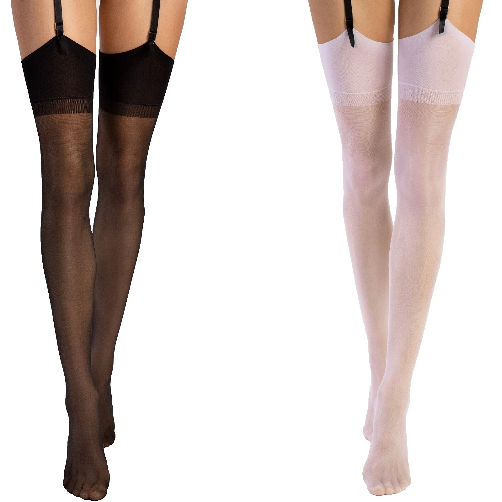 Fiore sólido Poliamida Meias Finas e agudos para mulheres